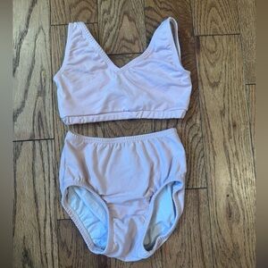 Pink Two-Piece Dance outfit!